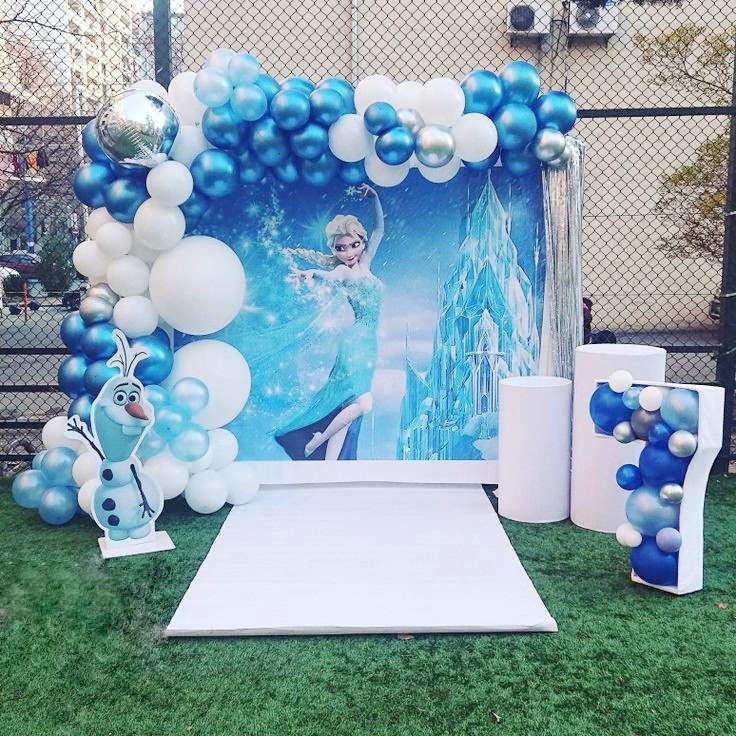 Frozen Themed Birthday Party Decoration In Bangalore Chintu Party And