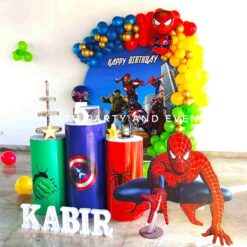 Avengers Theme Birthday Party Decoration In Bangalore