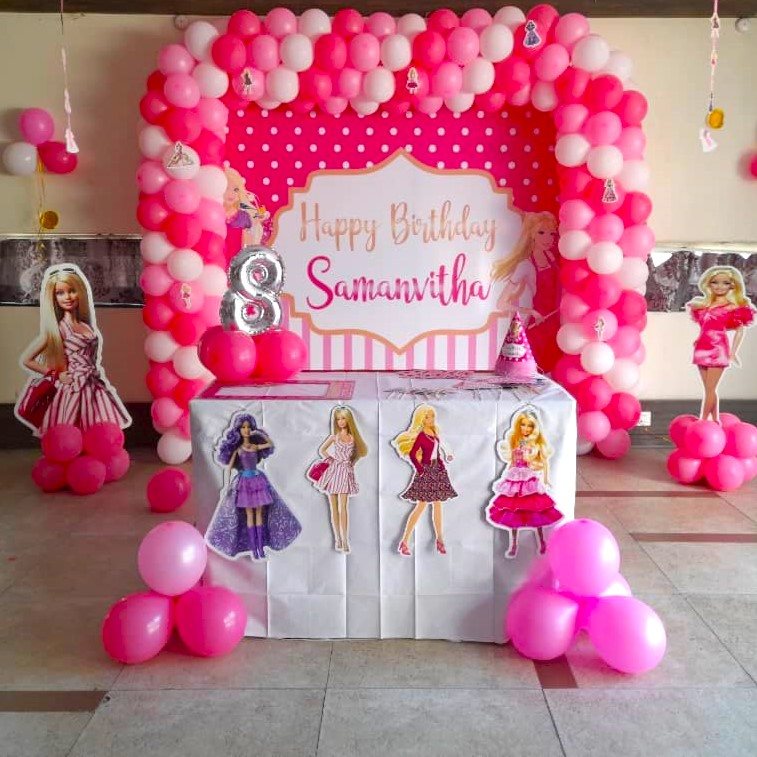 Barbie theme decoration sale