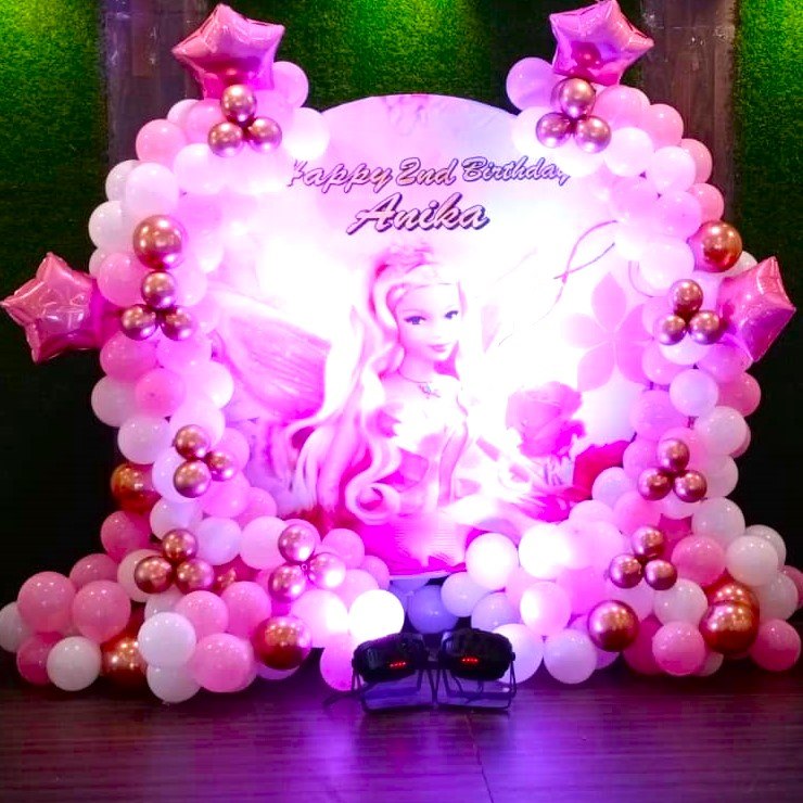 Barbie Theme Birthday Decorations In Bangalore – Chintu Party And Events