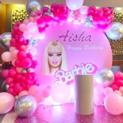 Barbie Theme Birthday Party Decoration In Bangalore