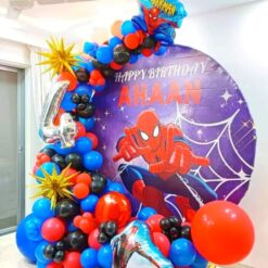 Spiderman Theme Birthday Party Decorations In Bangalore