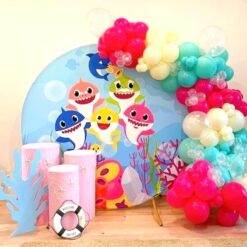 Baby Shark Theme Decorations For Birthday Party In Bangalore