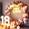 Balloon Ring Decorations For 18th Birthday At Home In Bangalore