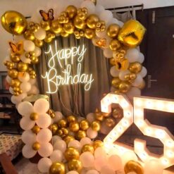 Balloon Ring Decorations For 25th Birthday In Bangalore