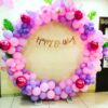 Balloons And Leaves Ring Decorations For Birthday In Bangalore
