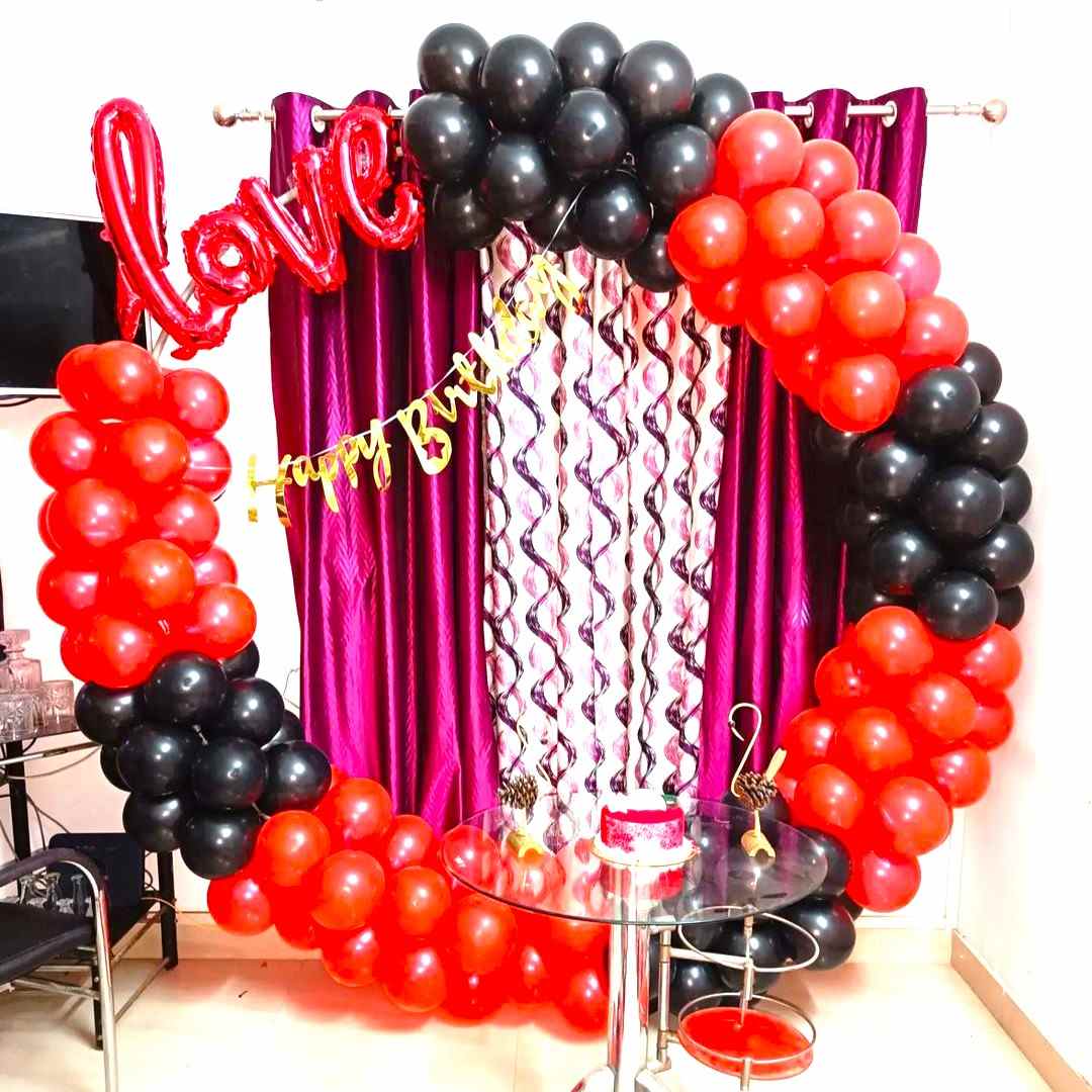 Balloons Ring Decoration For Birthday In Bangalore Chintu Party And