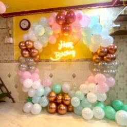 Balloons Ring Decorations At Home For Birthday In Bangalore