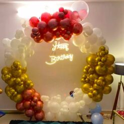Balloons Ring Decorations For Birthday In Bangalore