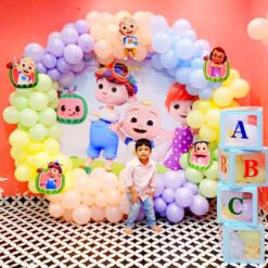 Cocomelon Birthday Party Themed Decoration In Bangalore