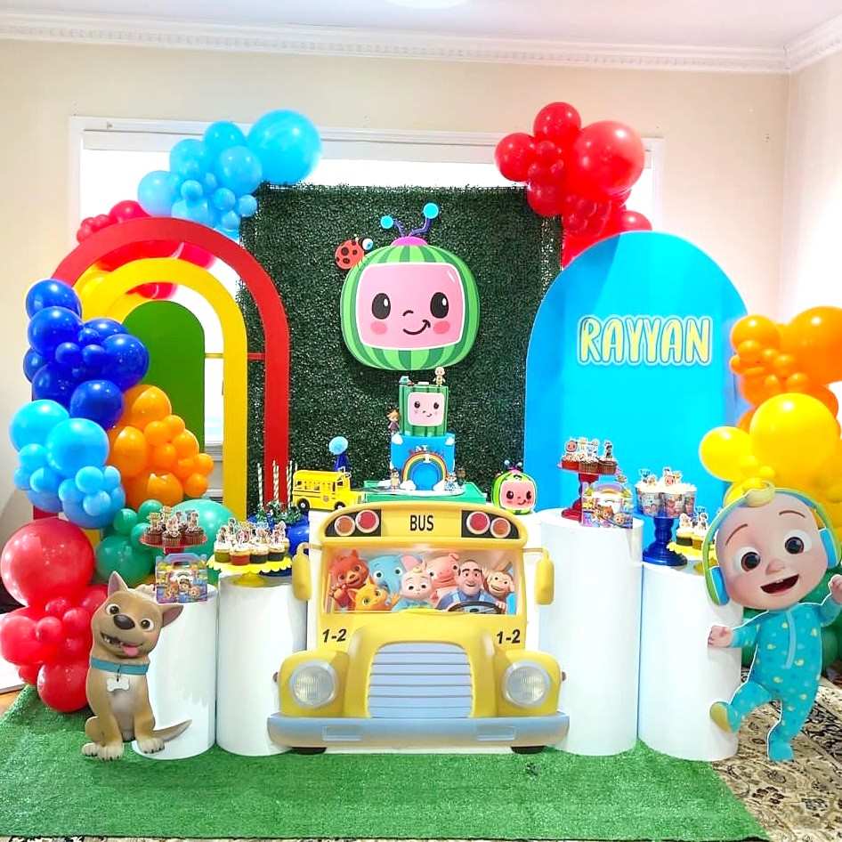 Cocomelon Birthday Party Themed Decorations In Bangalore - Chintu Party 