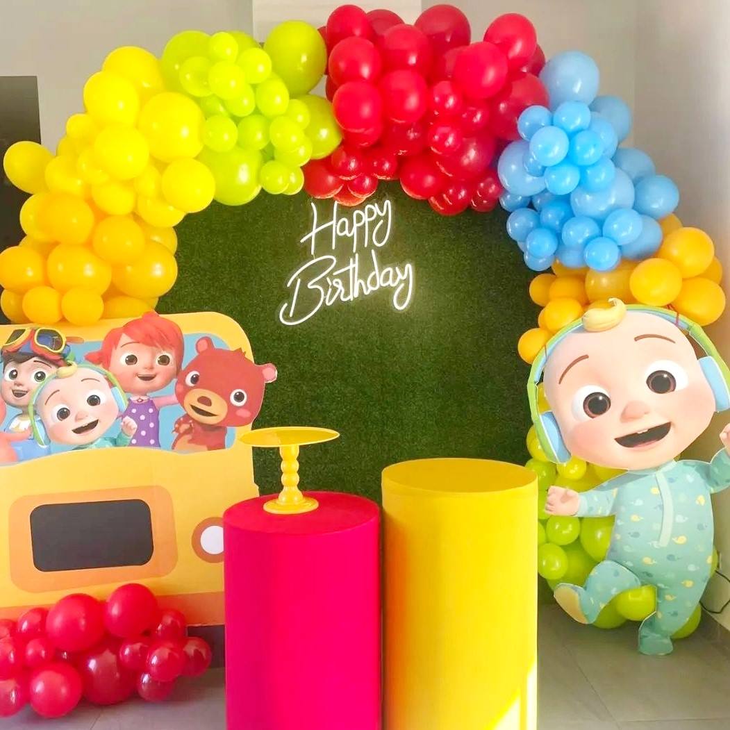 Cocomelon Themed Birthday Decoration In Bangalore - Chintu Party And Events