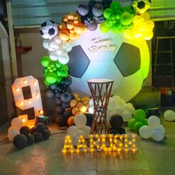 Football Theme Birthday Decoration In Bangalore