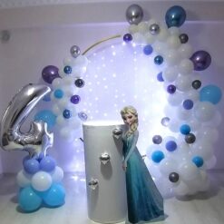 Frozen Theme Balloon Ring Decorations For Birthday Party In Bangalore