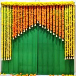 Marigold Flower Decorations For Baby Shower in Bangalore