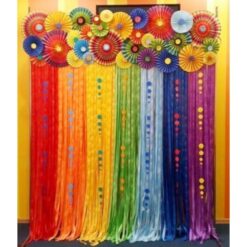 Paper Fans Decorations For Sangeet Ceremony In Bangalore