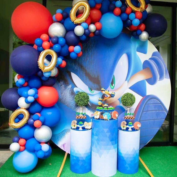Sonic Theme Birthday Party Decoration In Bangalore