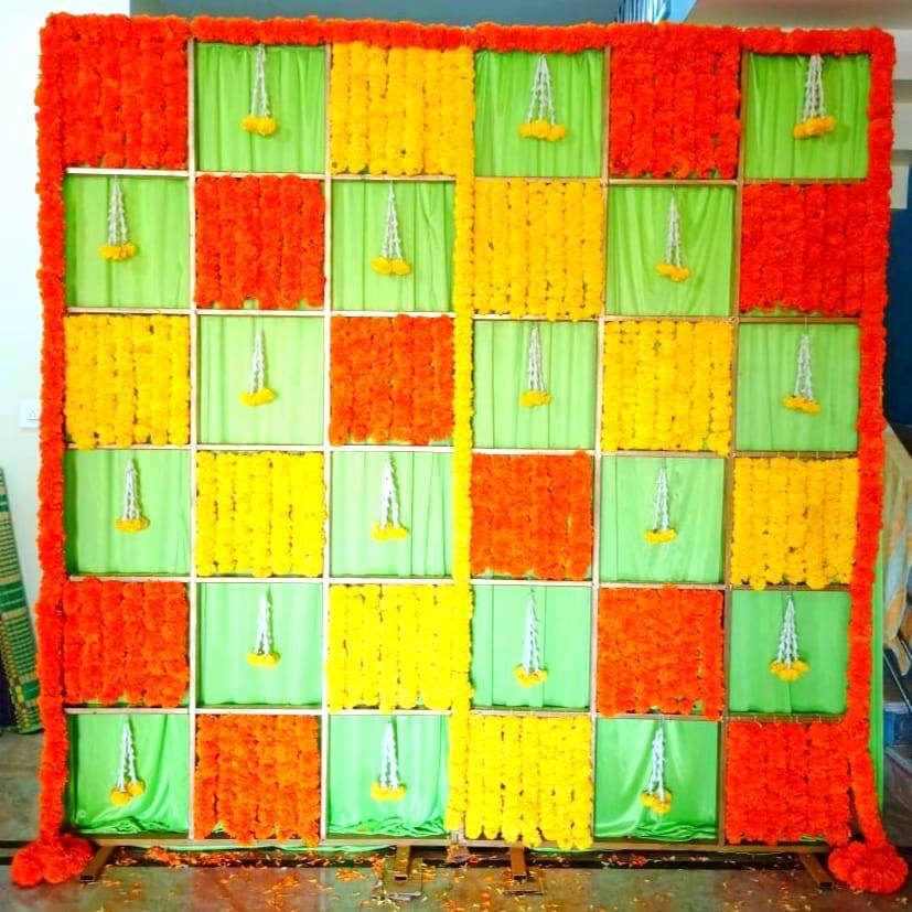 Traditional Flower Box Decorations For Baby Shower in Bangalore