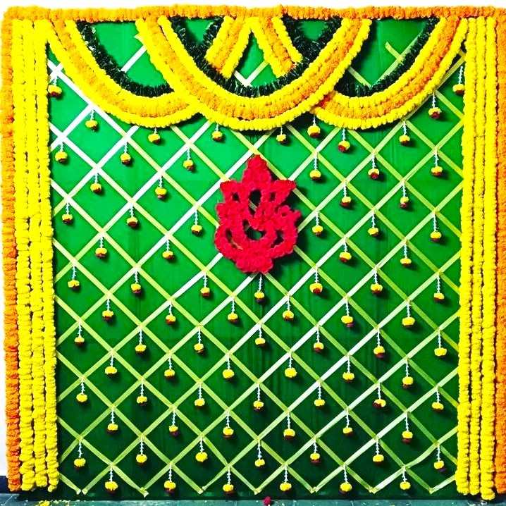 Traditional Flower Decorations For Baby Shower in Bangalore Chintu