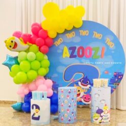 Baby Shark Themed Birthday Party Decorations In Bangalore