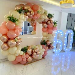 Balloon Ring Decoration For 60th Birthday Party In Bangalore