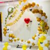 Balloon Ring Decoration For Anniversary At Home In Bangalore