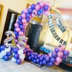 Balloon Ring Decorations For Anniversary At Home In Bangalore