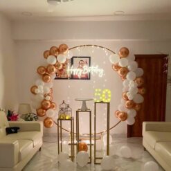 Balloons Ring Decorations For Birthday At Home In Bangalore