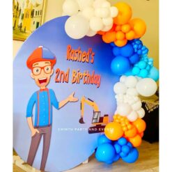 Blippi Theme Birthday Party Decoration In Bangalore