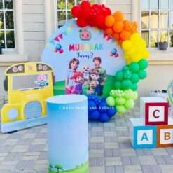 Cocomelon Theme 2nd Birthday Party Decorations In Bangalore