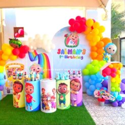 Cocomelon Theme Decoration For Birthday At Home In Bangalore