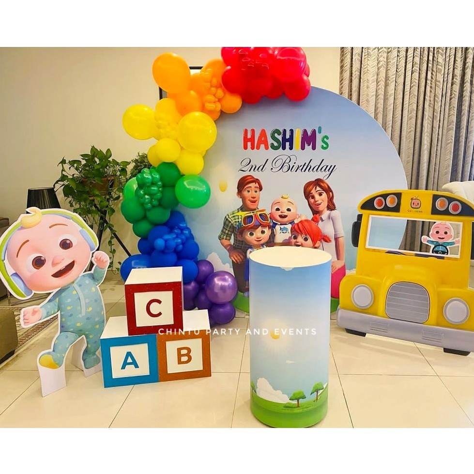 Cocomelon Theme Decorations For Birthday At Home In Bangalore