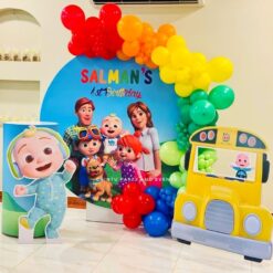 Cocomelon Theme Decorations For Birthday In Bangalore