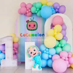Cocomelon Themed 1st Birthday Decoration In Bangalore