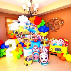 Cocomelon Themed 2nd Birthday Party Decorations In Bangalore