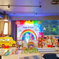 Cocomelon Themed Decorations In Bangalore For Birthday