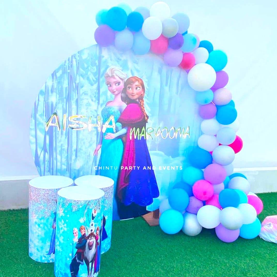 Frozen Themed Decorations For Birthday In Bangalore