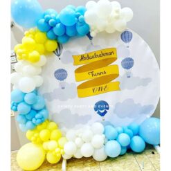 Hot Air Balloon Theme Birthday Party Decorations In Bangalore
