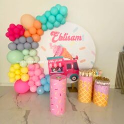 Ice cream Theme Birthday Party Decorations In Bangalore