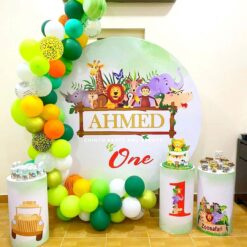 Jungle Safari Themed Birthday Party Decoration In Bangalore