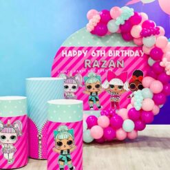 LOL Surprise Theme Birthday Party Decoration In Bangalore
