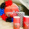 Lightning McQueen Car Theme Birthday Decorations In Bangalore