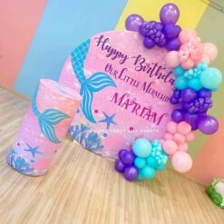 Mermaid Theme Birthday Party Decoration In Bangalore