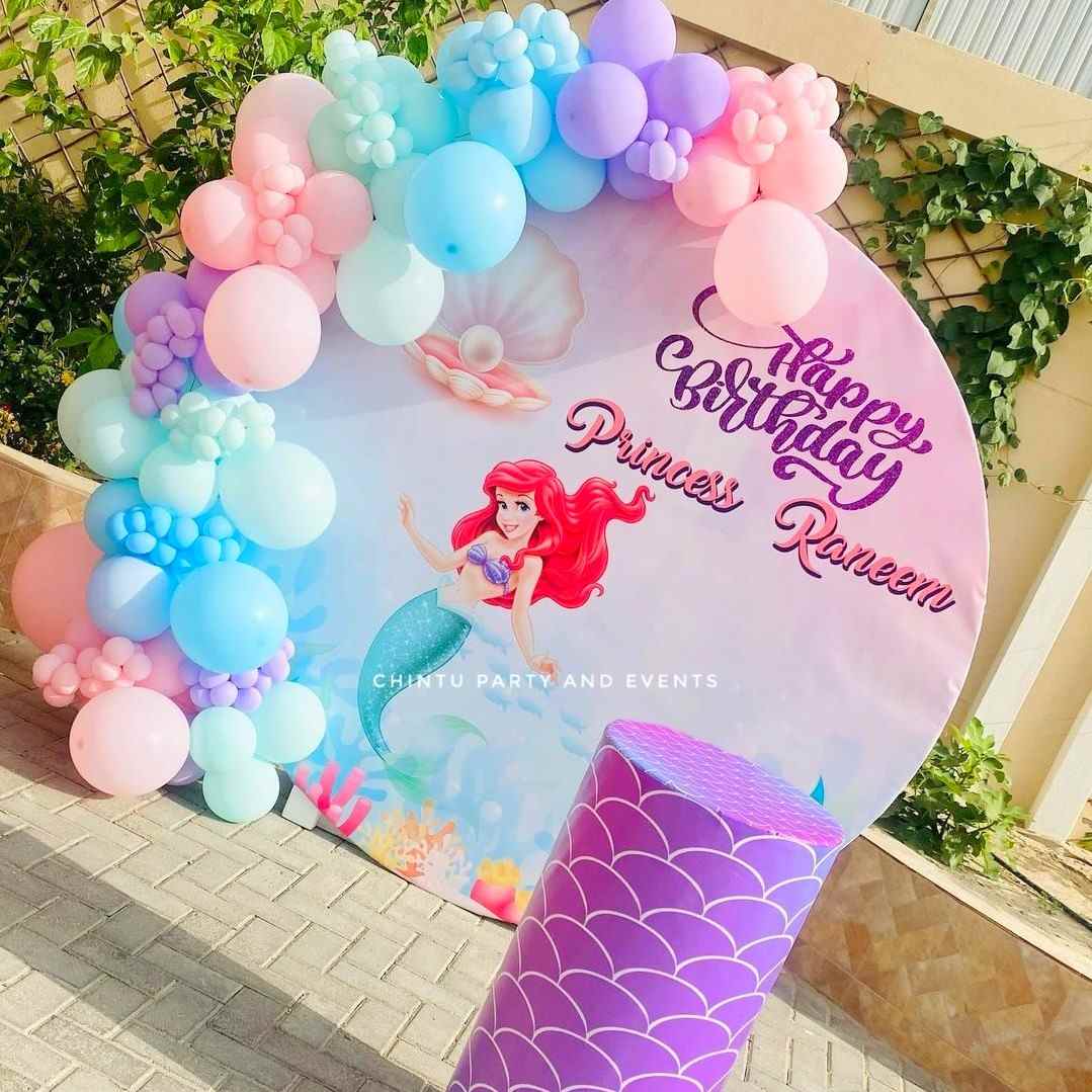 Mermaid Themed Birthday Decorations In Bangalore - Chintu Party And Events