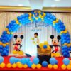 Mickey Mouse Themed Birthday Decoration In Bangalore