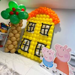 Peppa Pig Theme Birthday Decorations In Bangalore