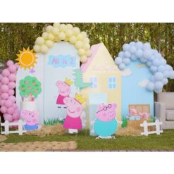 Peppa Pig Theme Second Birthday Party Decorations In Bangalore