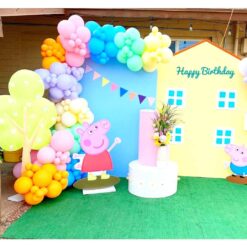 Peppa Pig Themed Decoration For Birthday In Bangalore