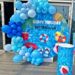 Pool Party Theme Birthday Decorations In Bangalore