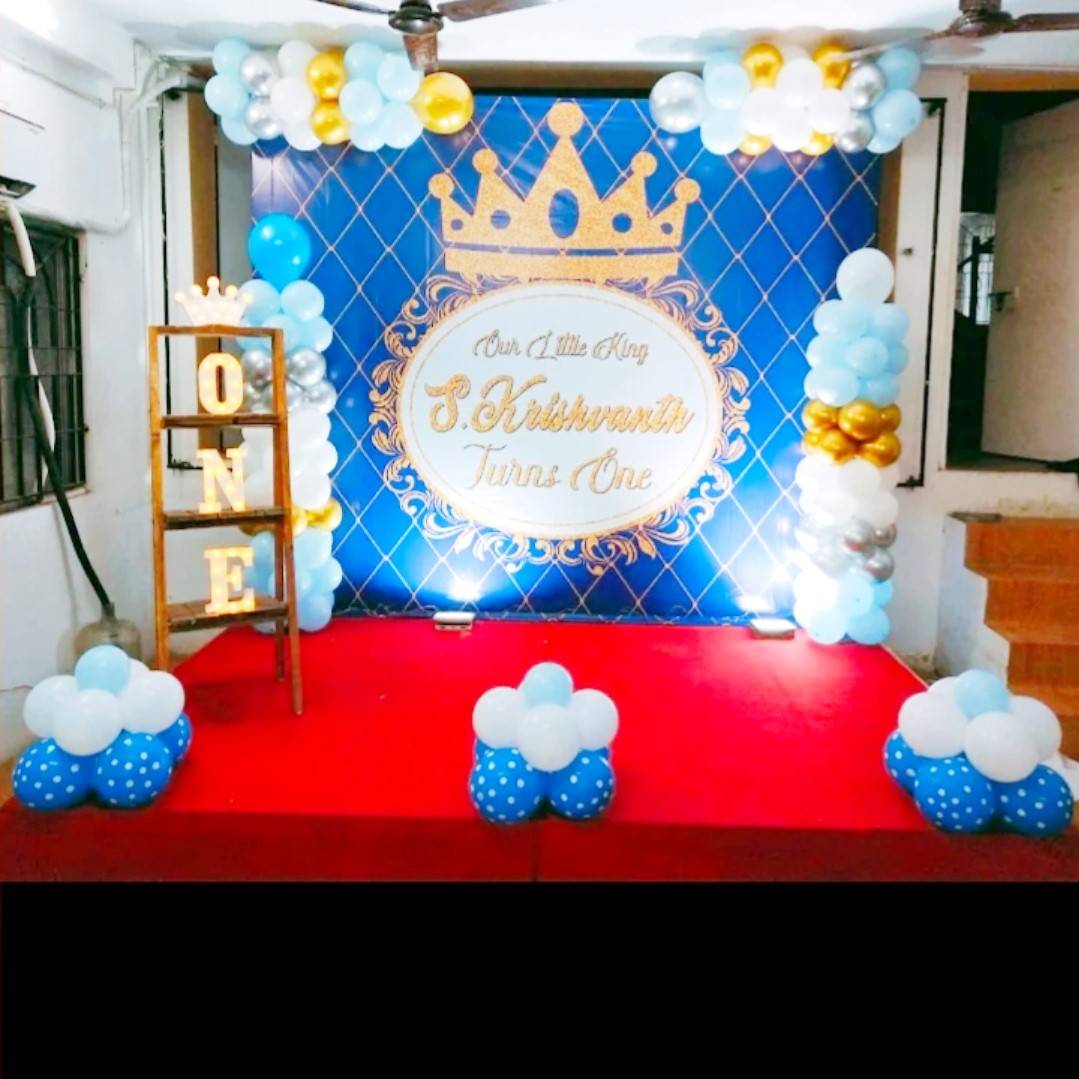 Prince Theme Birthday Decorations In Bangalore